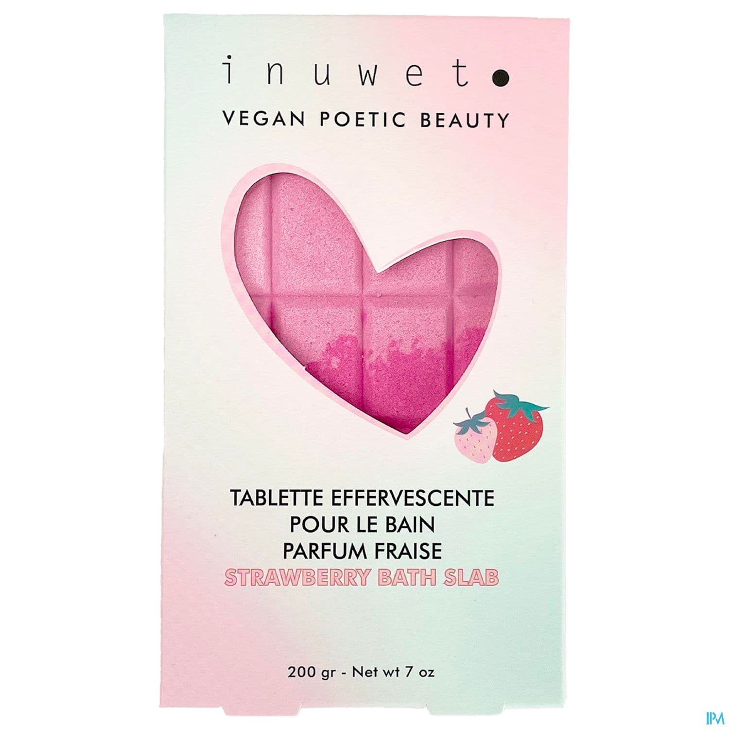 INUWET TABLETTE BAIN FR/FRAMB 200G