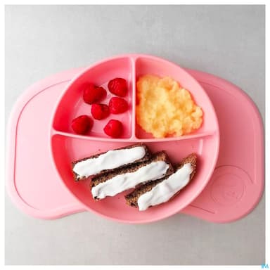 TWISTSHAKE ASSIETTE COMPA ROSE 6M+