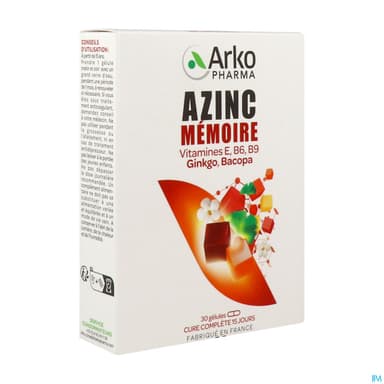 AZINC MEMOIRE GELUL 30