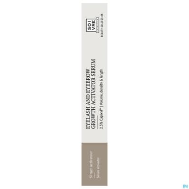Soivre Cosmetics Soin Des Cils Et Sourcils Serum Activateur De Pousse 4ml