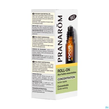 PRANAROM AROMABOOST FOCUS ROLL 5ML