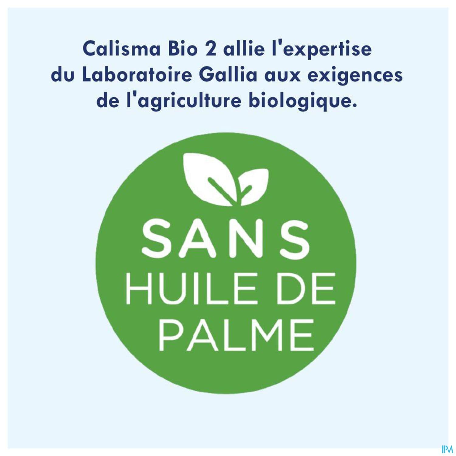 GALLIA CALISMA 2 LAIT PDR BIO 800G