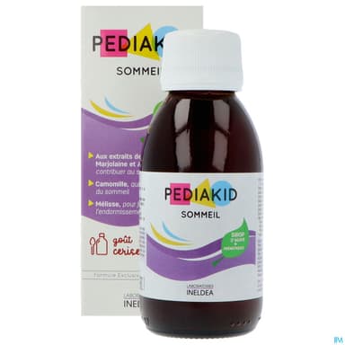PEDIAKID SOMMEIL SP CERISE FL/125ML