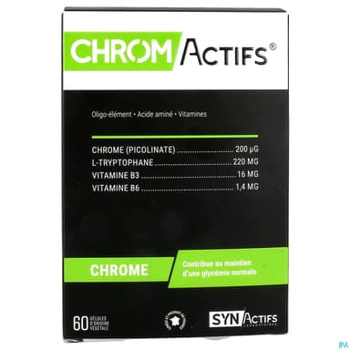 Synactifs Chrom Actifs Gelule 60