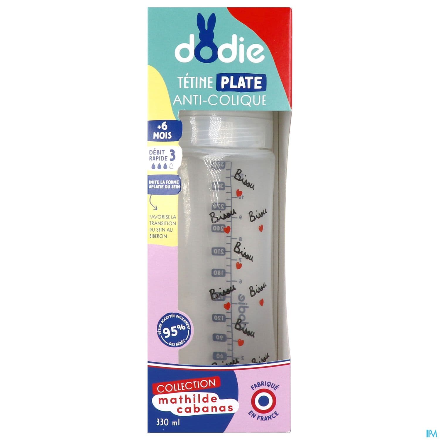 DOD BIB CABANAS 330ML +6M