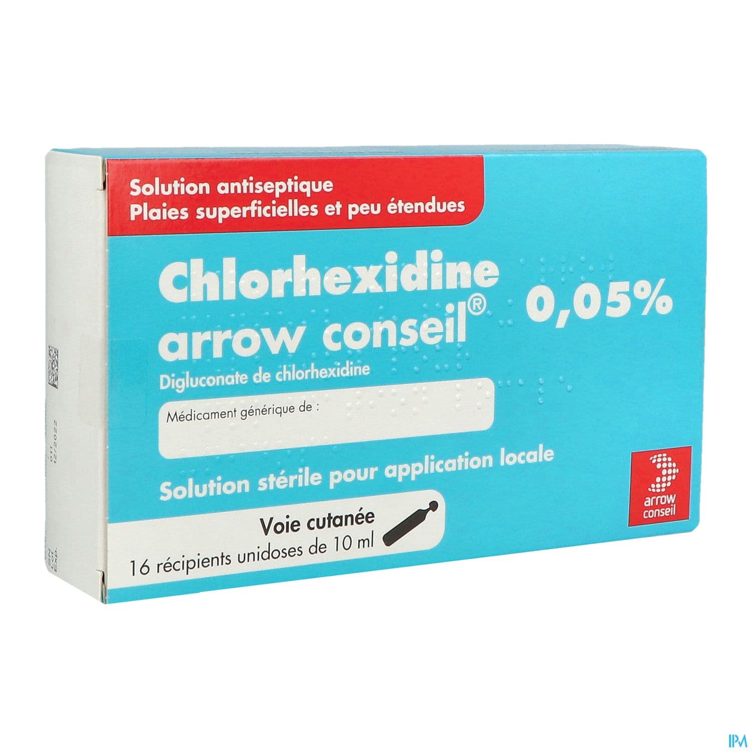 CHLORHEXIDINE 0,05% ARW CON 10ML16