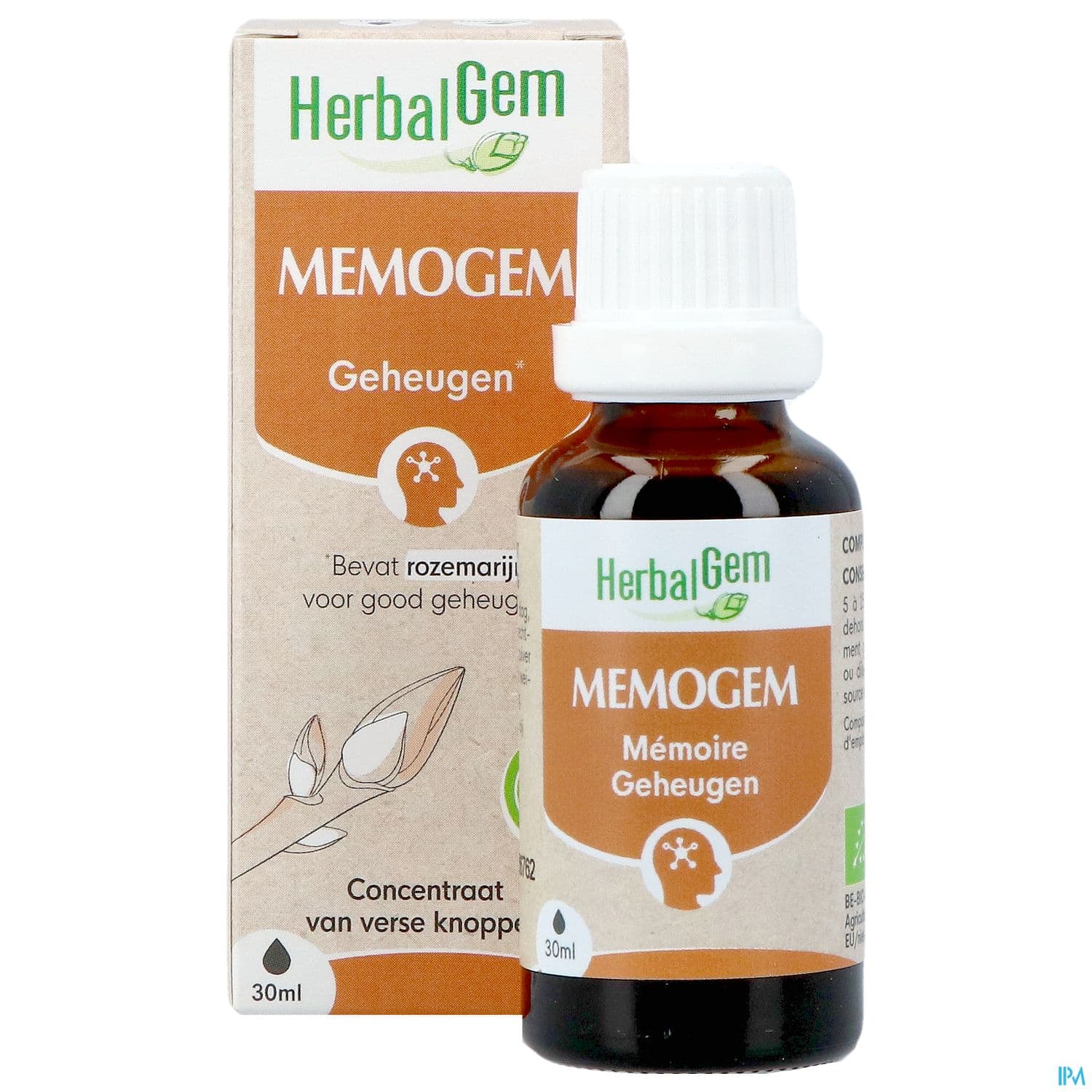 Herbalgem Memogem Gc10 Memoire Bio 30ml