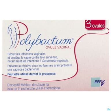 POLYBACTUM OVULE VAGINAL BTE 3