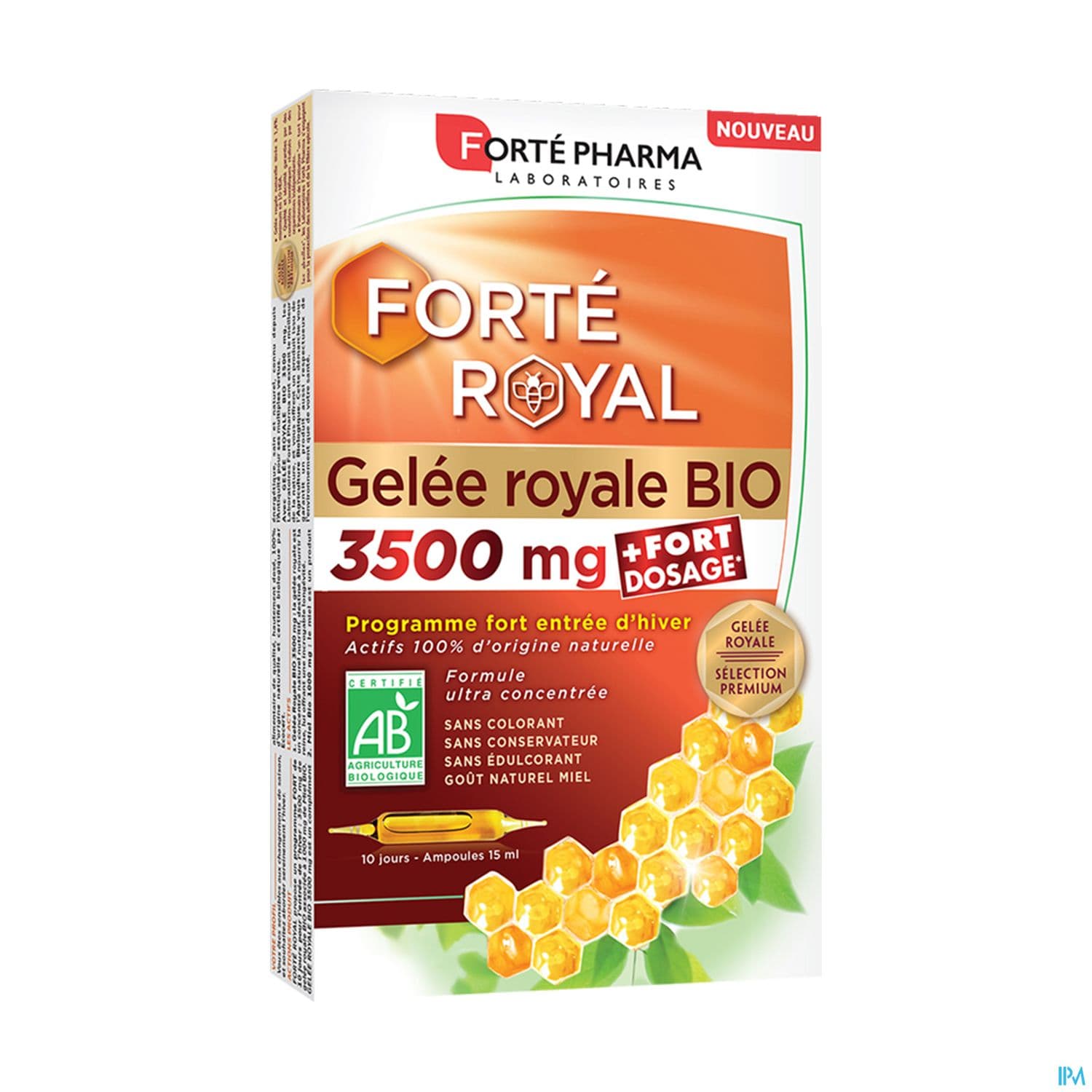 FORTE GELEE ROYALE BIO3500MG AMP10