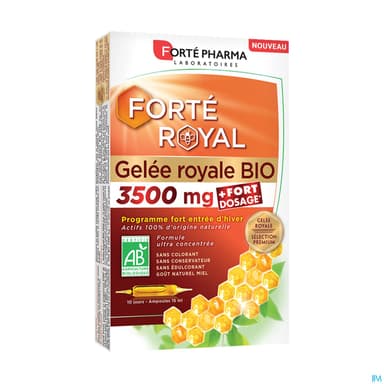 FORTE GELEE ROYALE BIO3500MG AMP10
