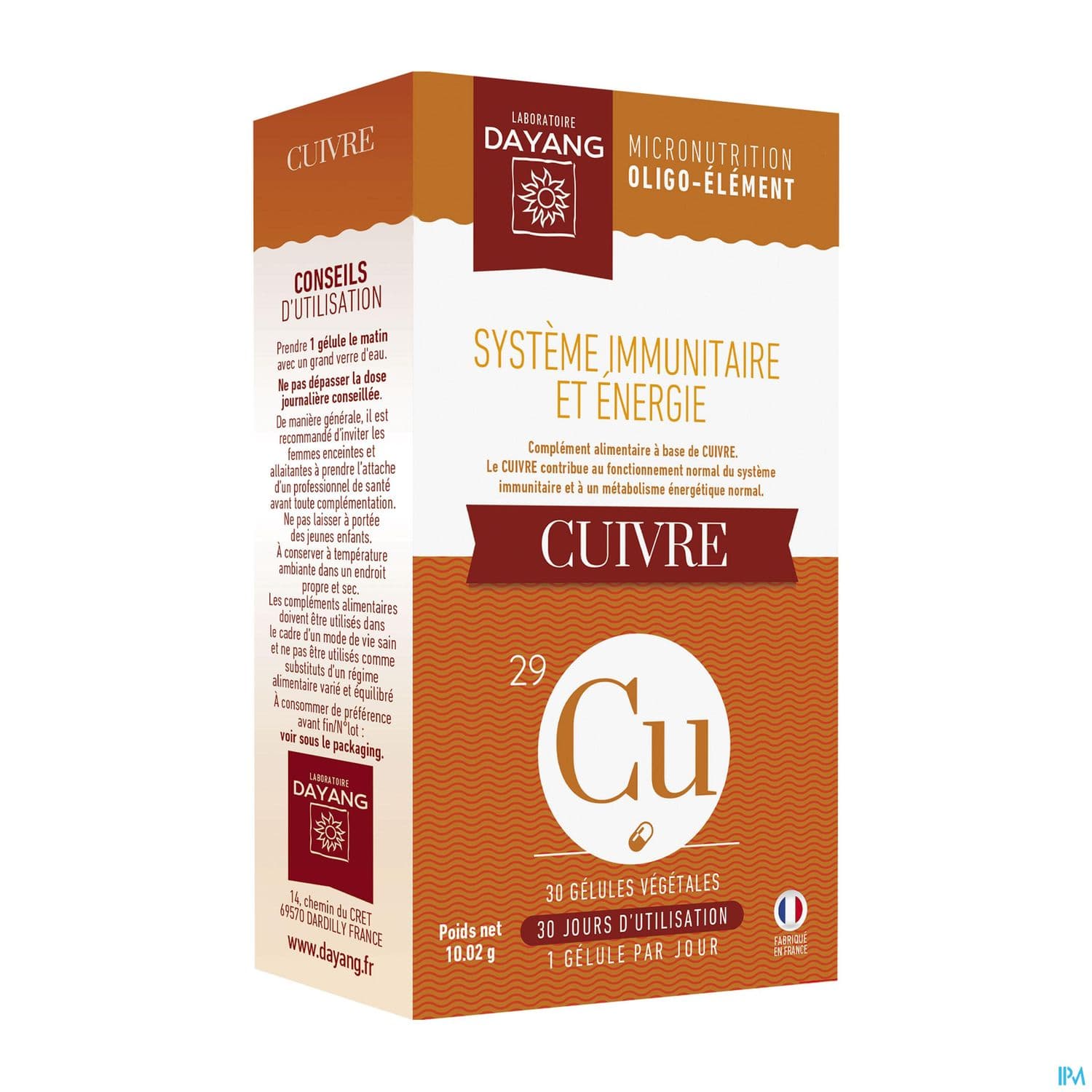 DAYANG CUIVRE GELUL 30