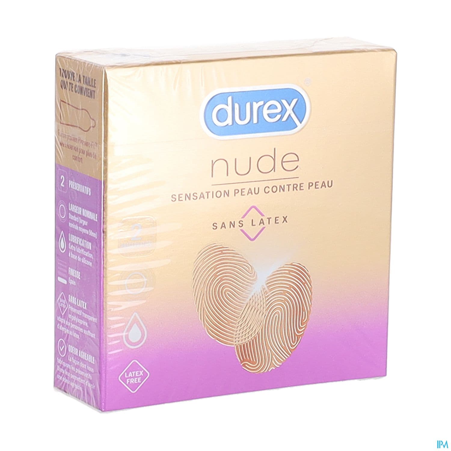 PRESERV DUREX NUDE S/LATEX X2