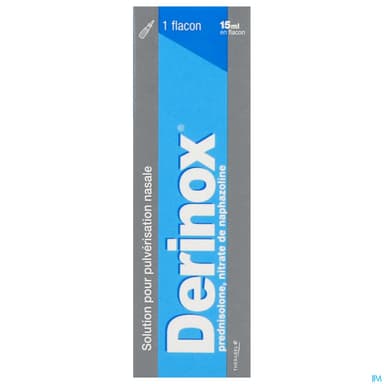 Derinox Solution Pour Pulverisation Nasale 15ml