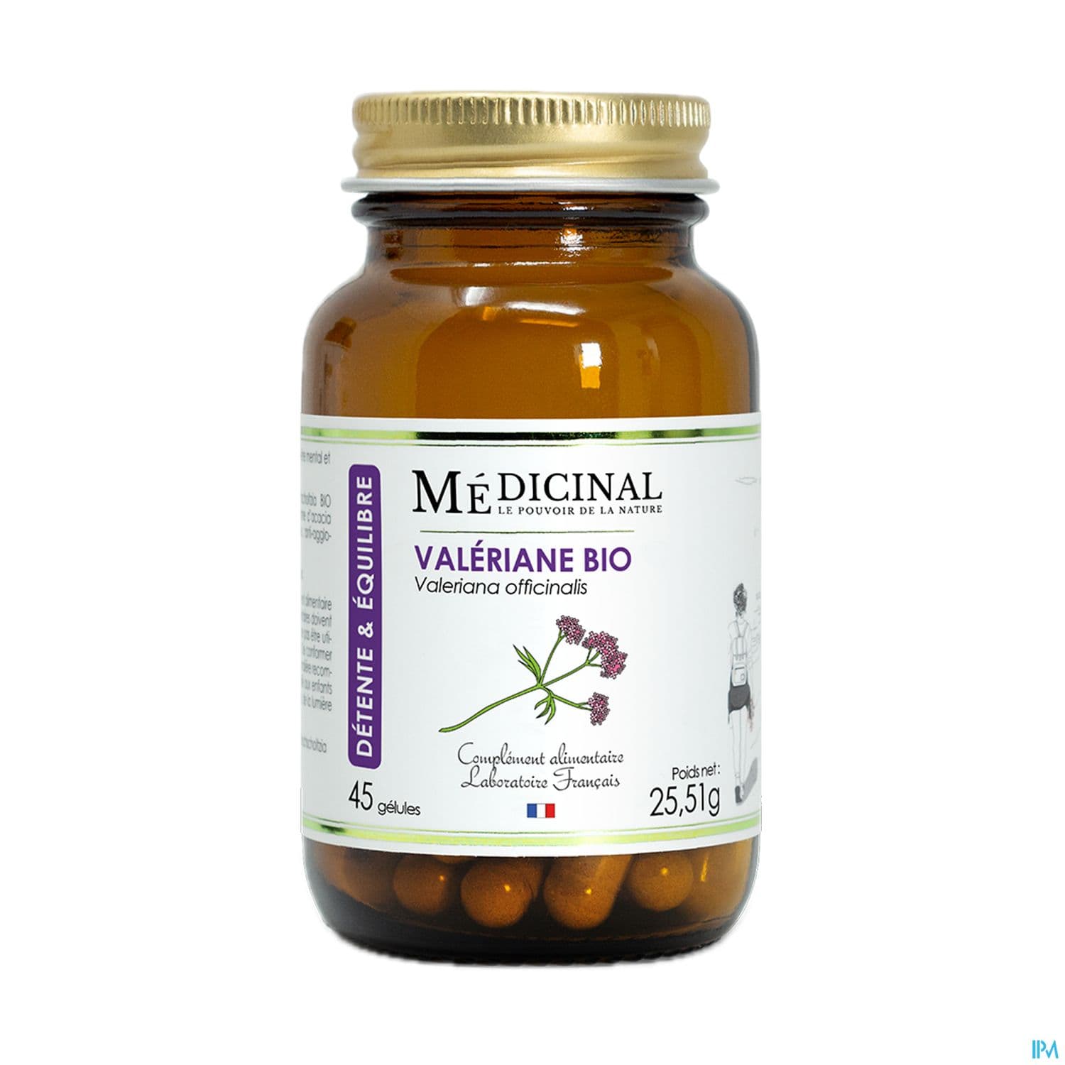 MEDICINAL VALERIANE BIO GELUL45