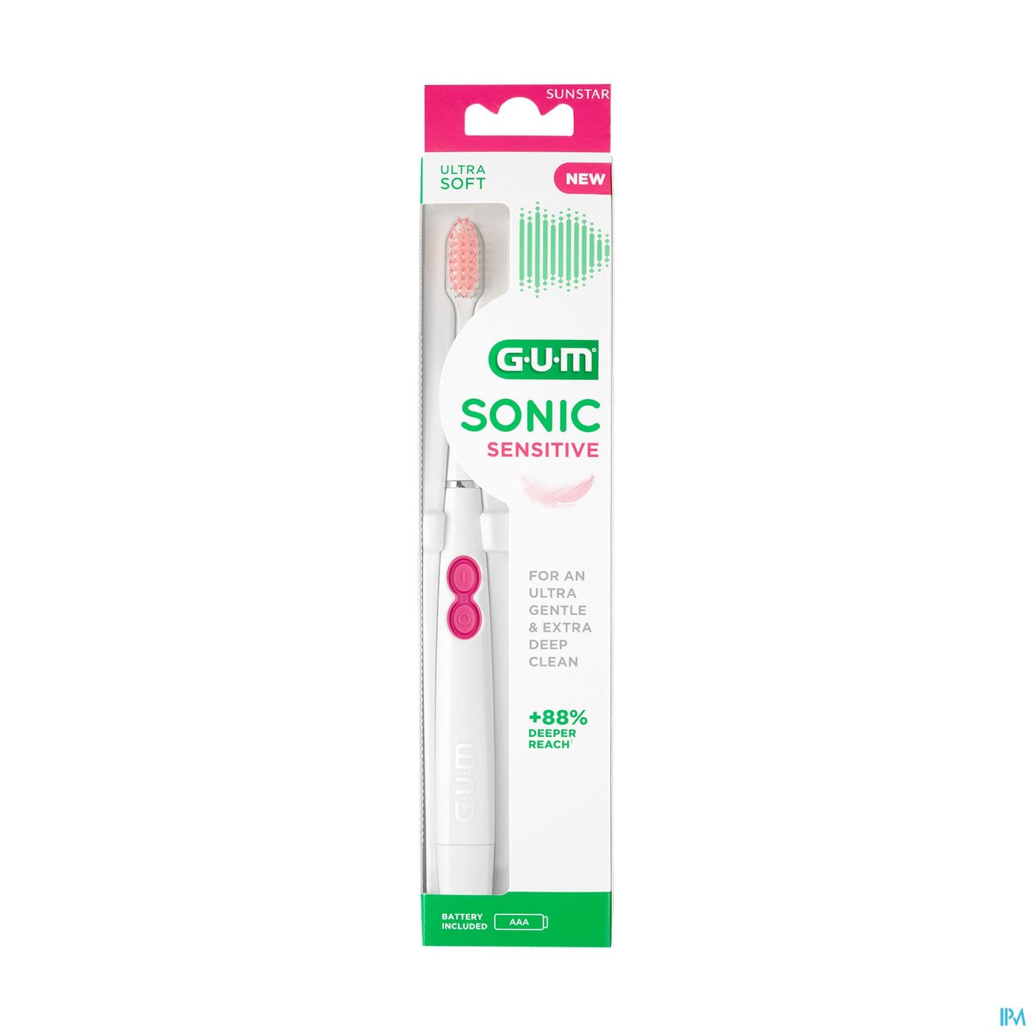 Gum Sonic Sensitive Brosse Dents Electrique Ultra Souple Sep 21