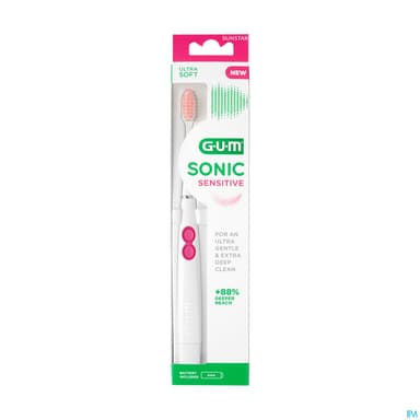 Gum Sonic Sensitive Brosse Dents Electrique Ultra Souple Sep 21