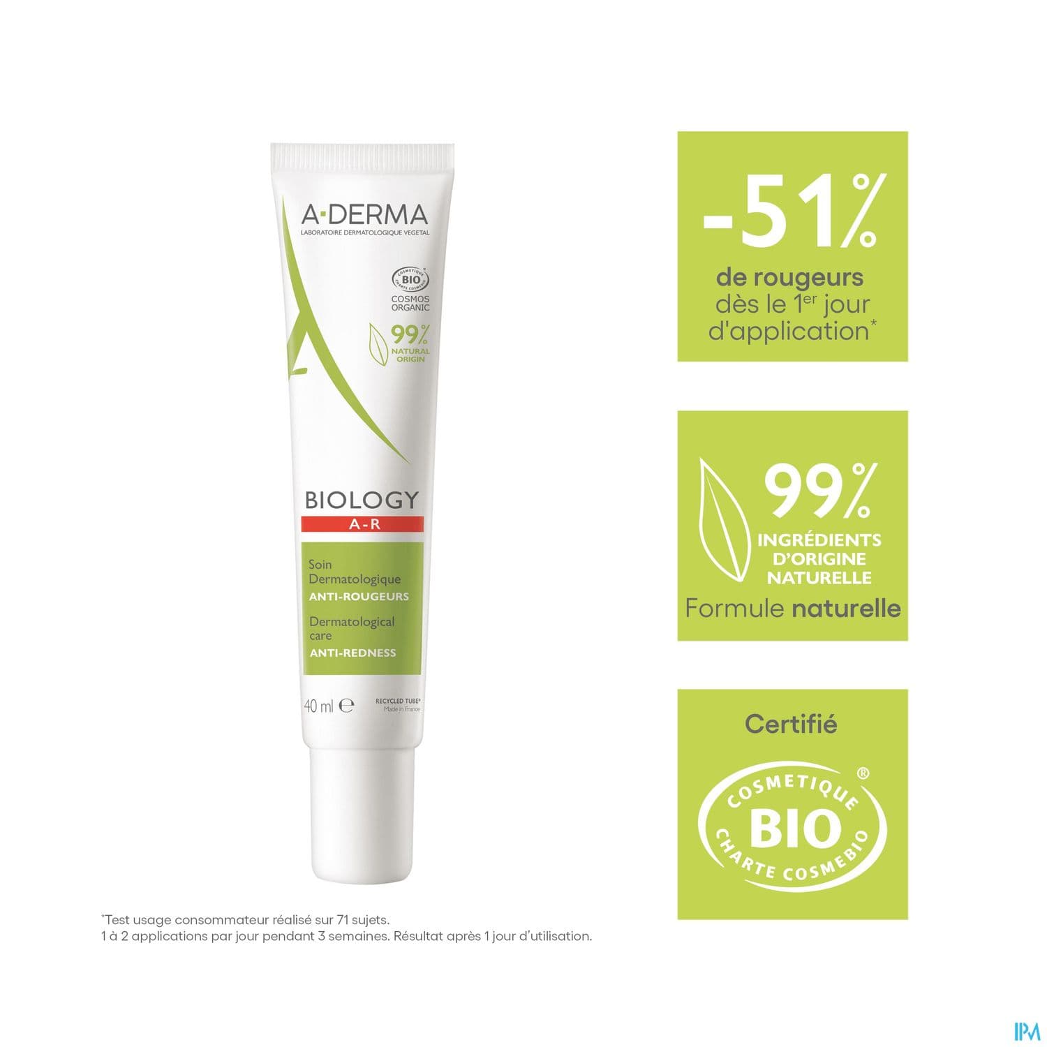 A-DERMA BIOLOGY AR SOIN DERMA 40ML