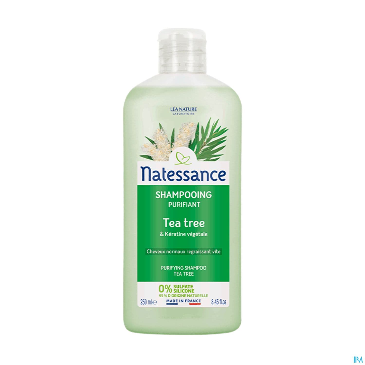 NATESSANCE BIO SH TEA TREE 500ML — Grande Pharmacie de la Gare - Sartrouville