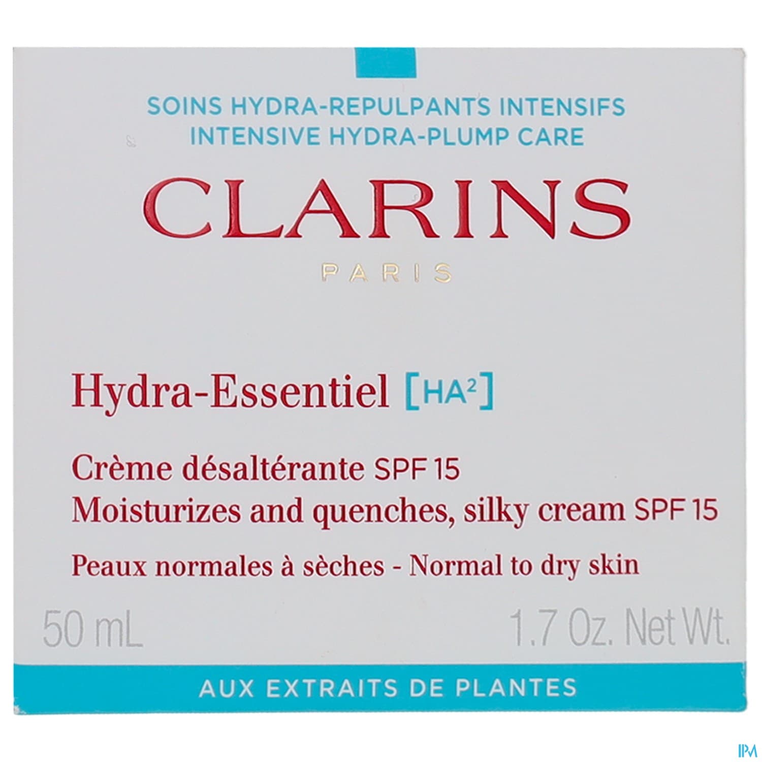 CLARINS HYD-ESS CR DESA SPF15 50ML