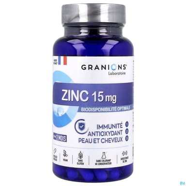 GRANIONS ZN 15MG/2ML S BUV 30AMP/2ML