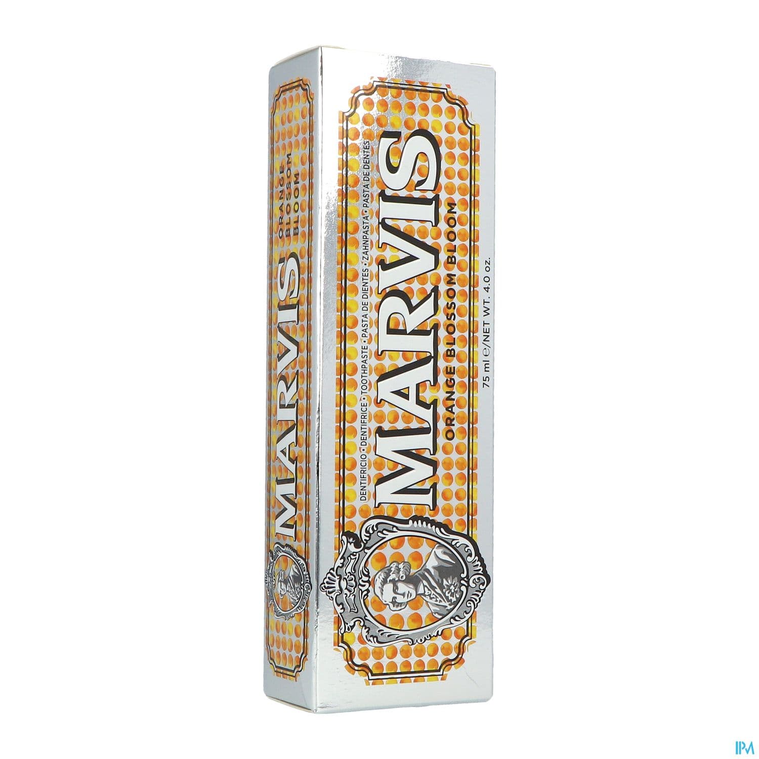 Marvis Orange Dentifrice Menthe Fleur Oranger 75ml