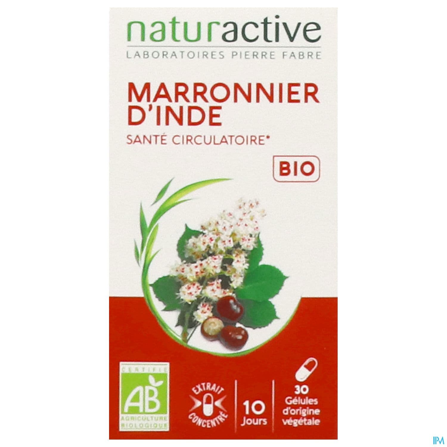 Naturactive Marronnier D'inde Bio Gelule 30