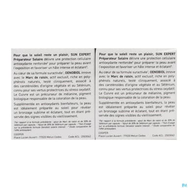 Oenobiol Sun Expert Preparation Capsule 30 X2