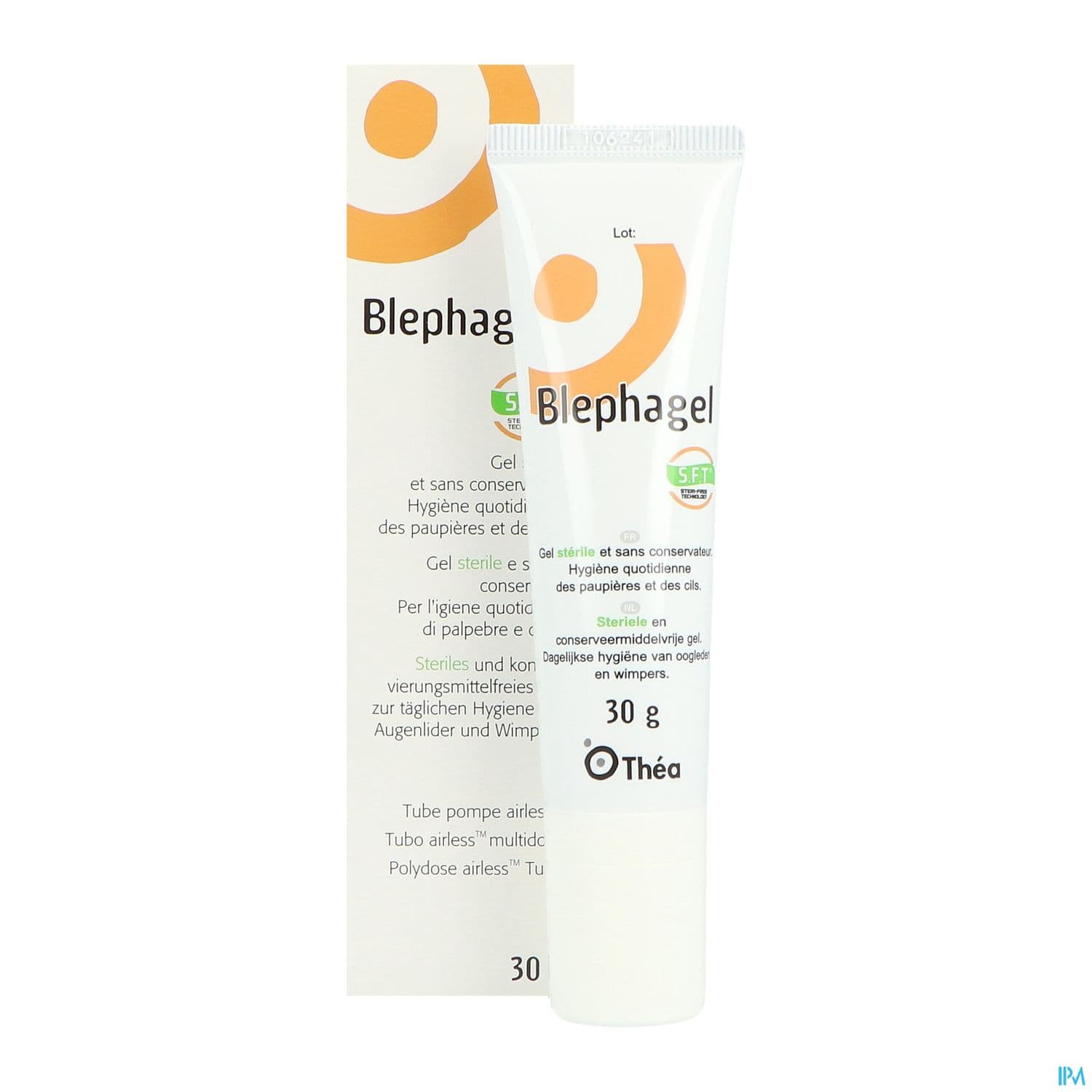 Blephagel Gel Nettoyant Paupieres Cils 30g