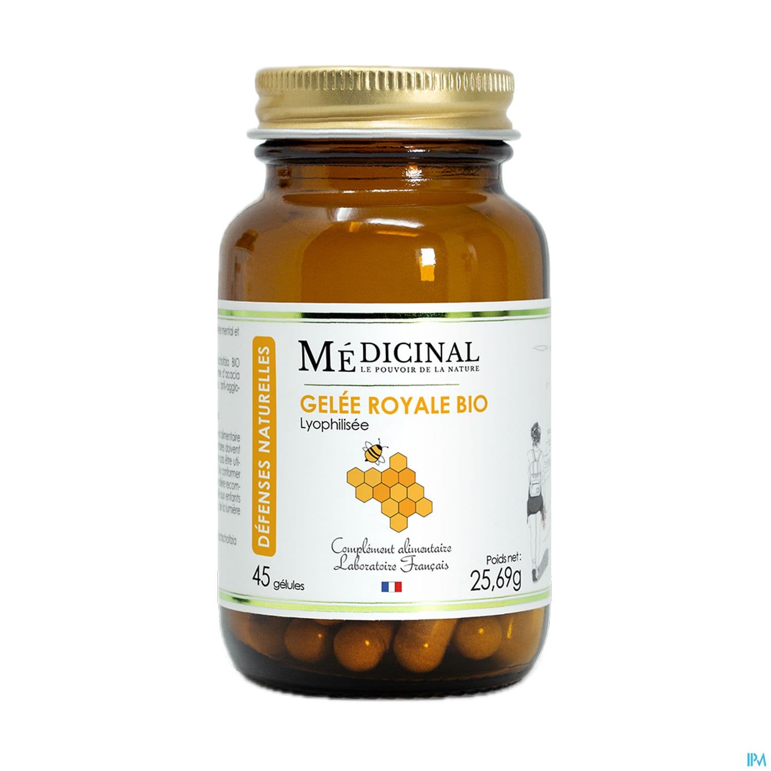 Medicinal Gelee Royale Bio Gelule 45