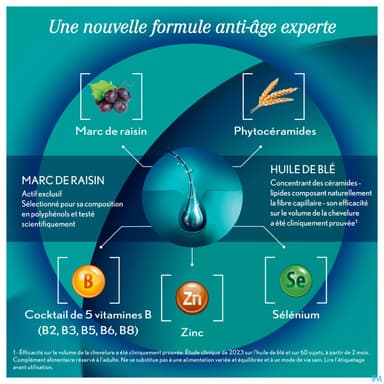 Oenobiol Hair Expert Fortifiant Antiage Capsule 30 X2