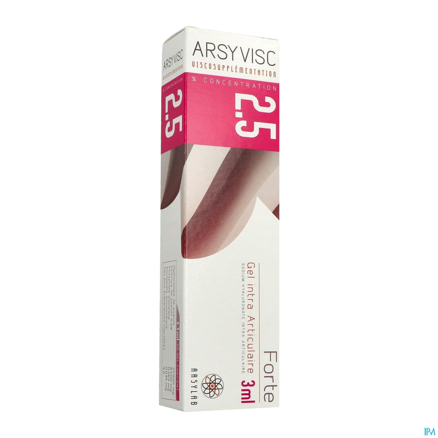 ARSYVISC 2,5 FORTE SOL INJ SER3ML — Pharmacie Lafayette de Roubaix
