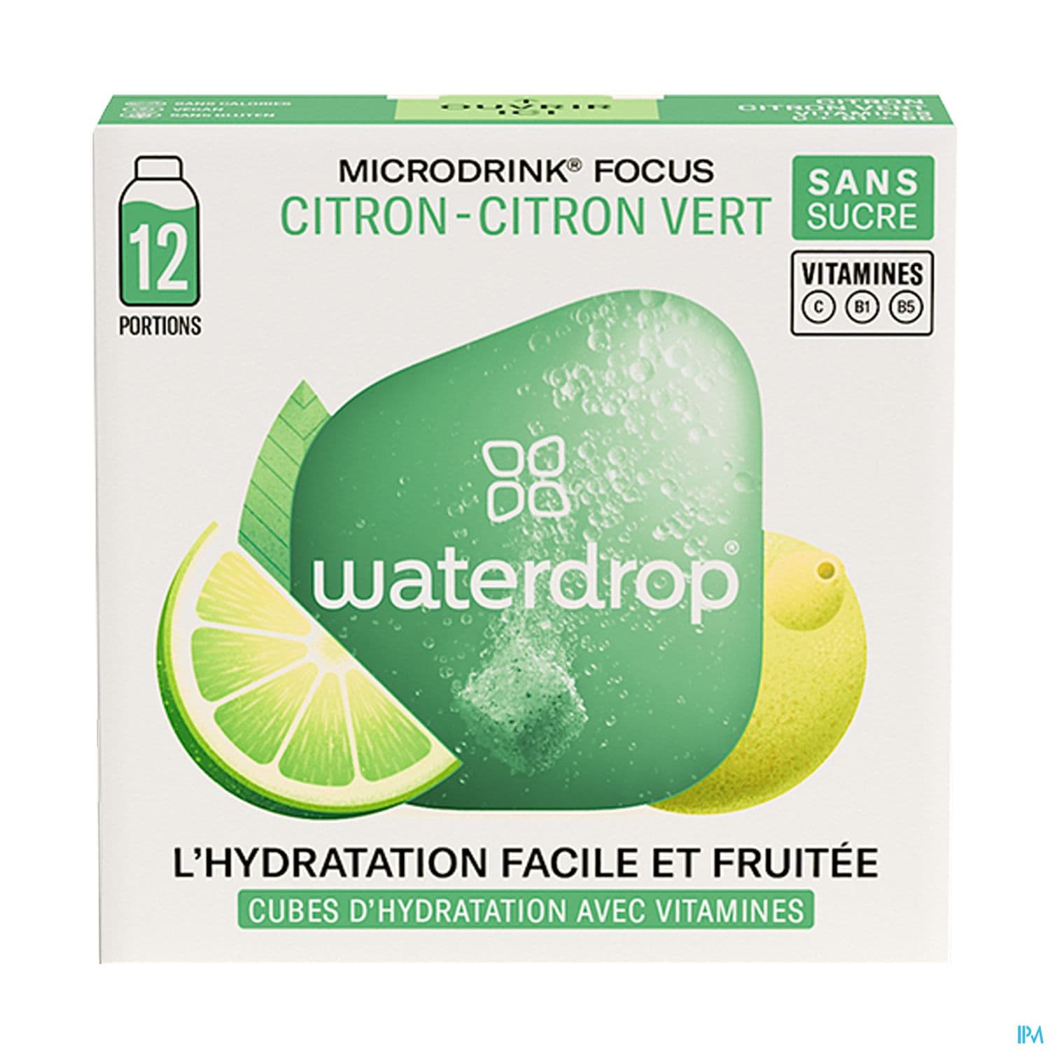 Waterdrop Microdrink Focus Boite De 2g X12