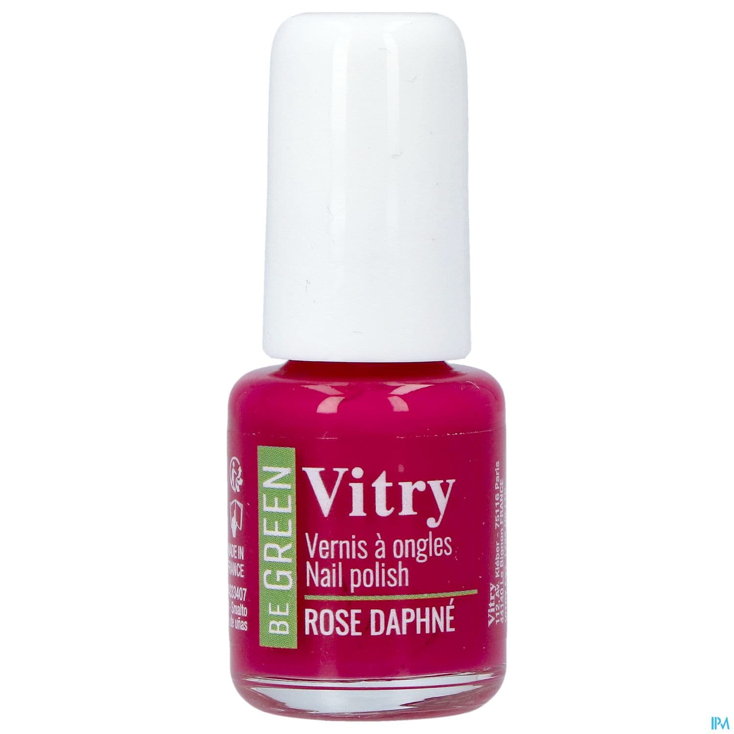 Vitry Be Green Vernis Ongles Rose Daphne 6ml