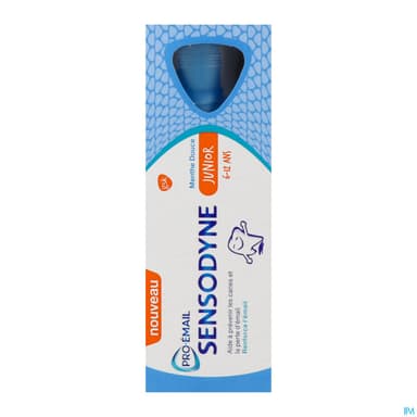 Sensodyne Dentifrice Junior Pro Email 6/12ans 50ml