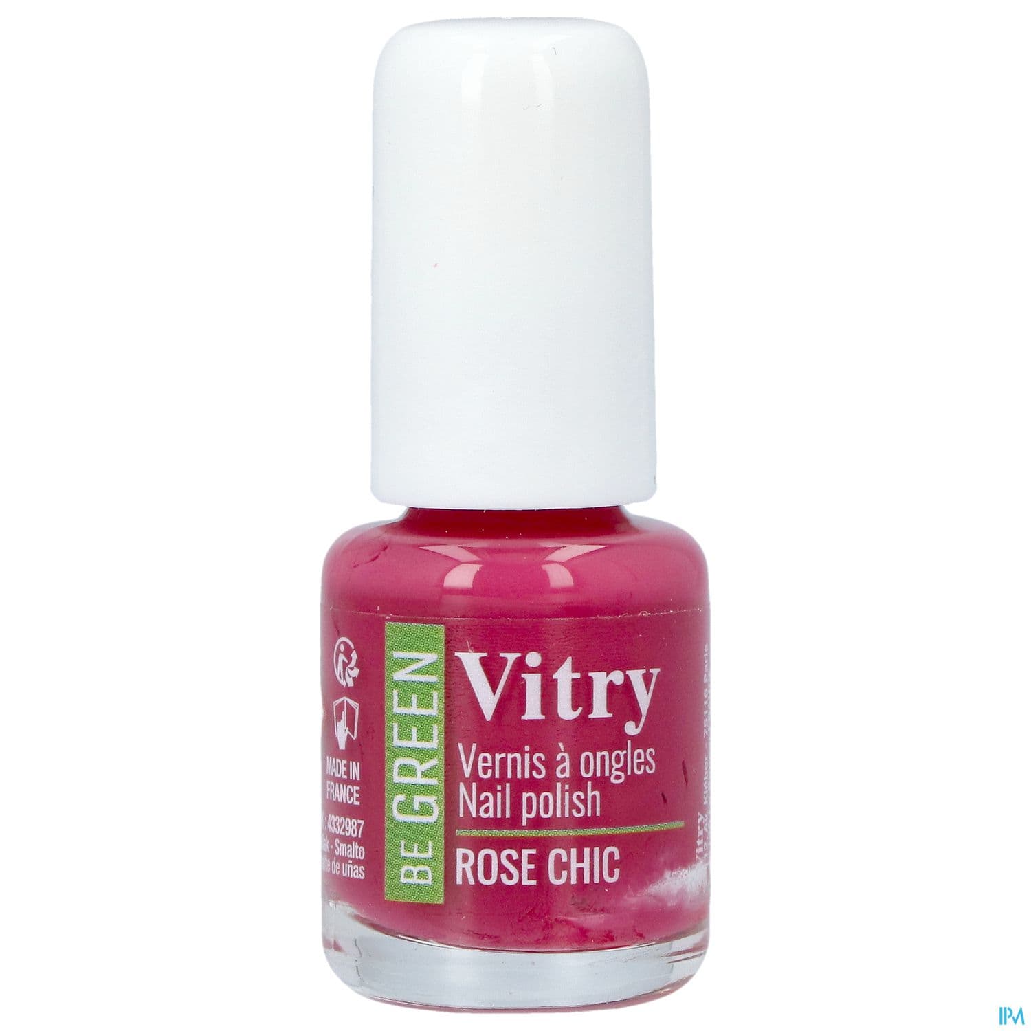 Vitry Be Green Vernis Ongles Rose Chic 6ml