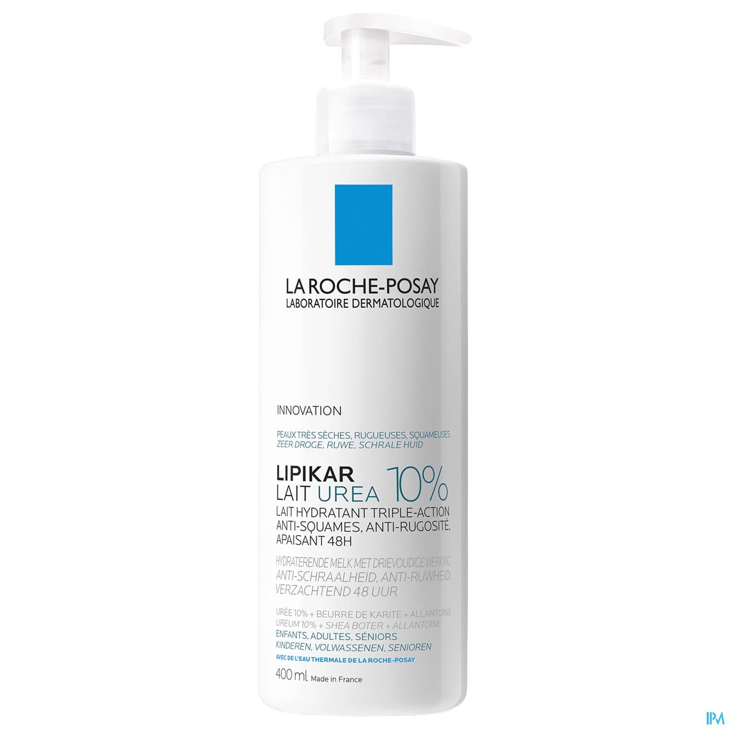 LIPIKAR UREA 10% LAIT 400ML