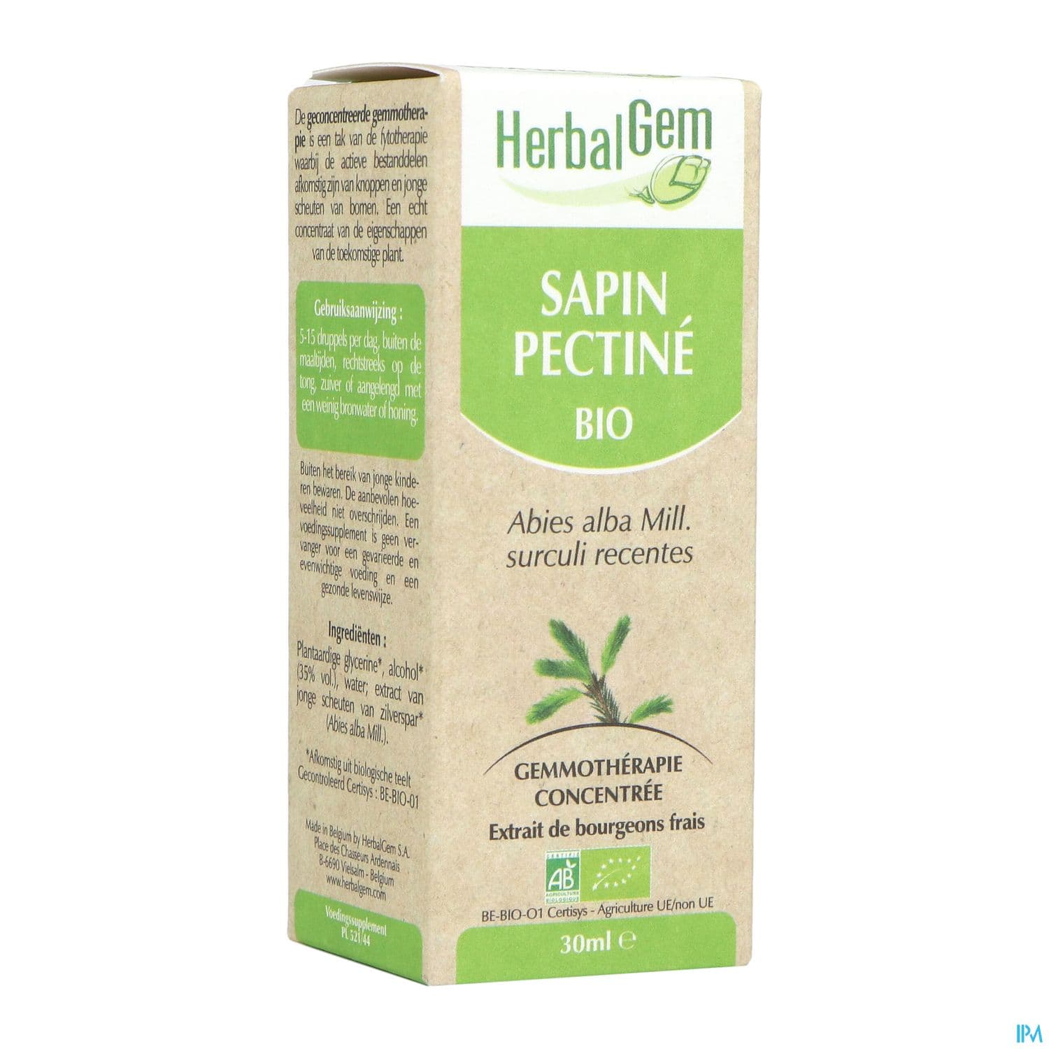 HERBALGEM MACER MER BIO SAPIN 30ML