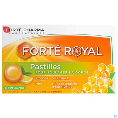 FORTE ROYAL PASTILLE CITRON 24