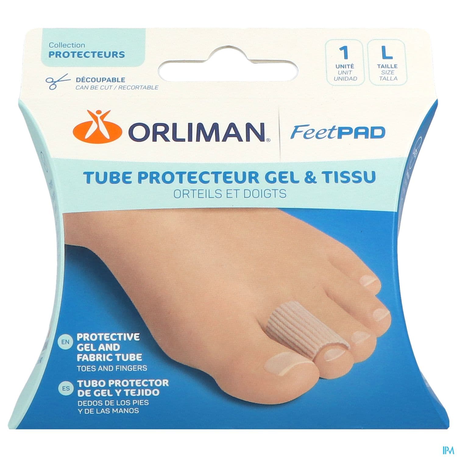 Orliman Feetpad Tube Protecteur Orteils Et Doigt Tl X1