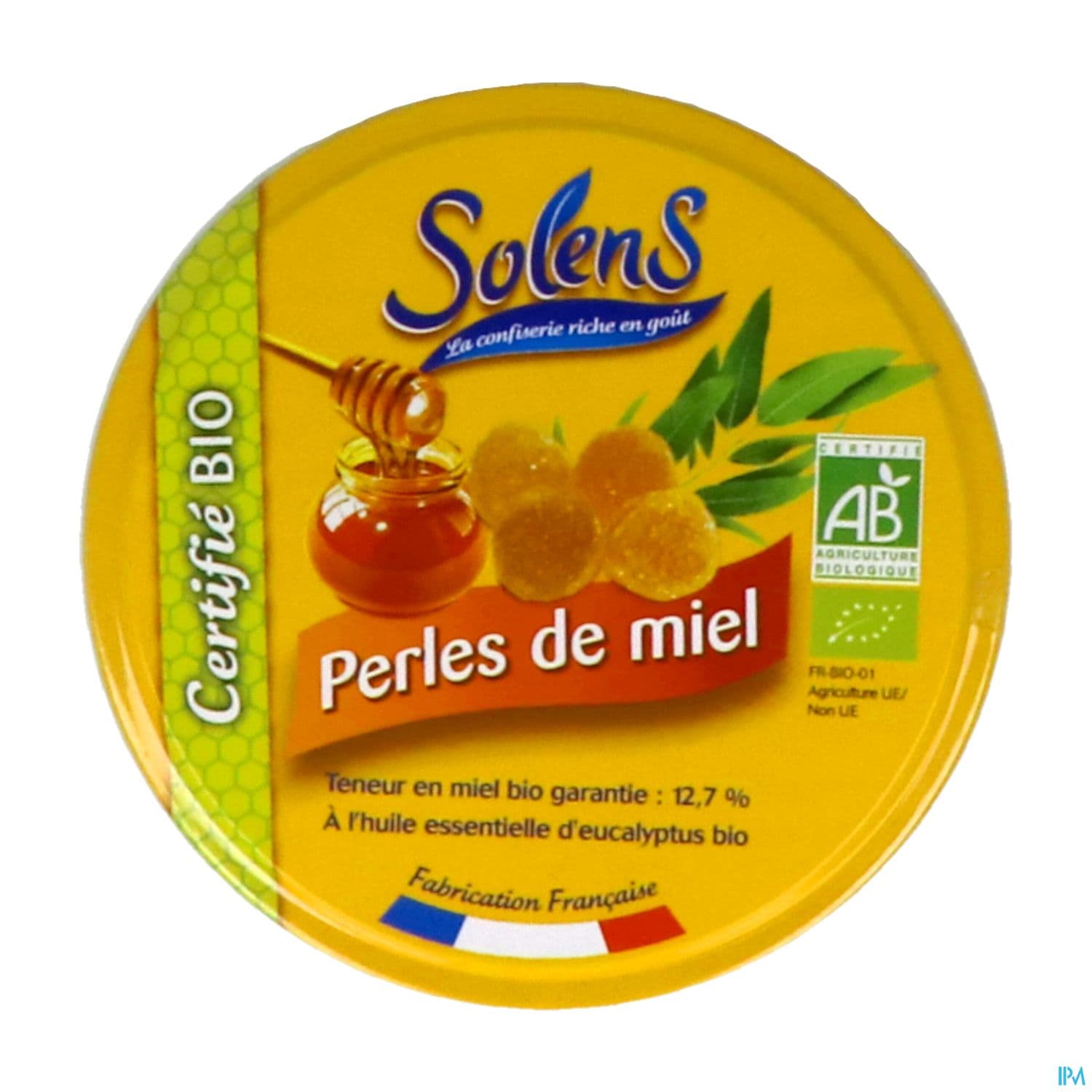 Solens Perle De Miel Eucalyptus Bio 50g — Pharmacie Tasseel