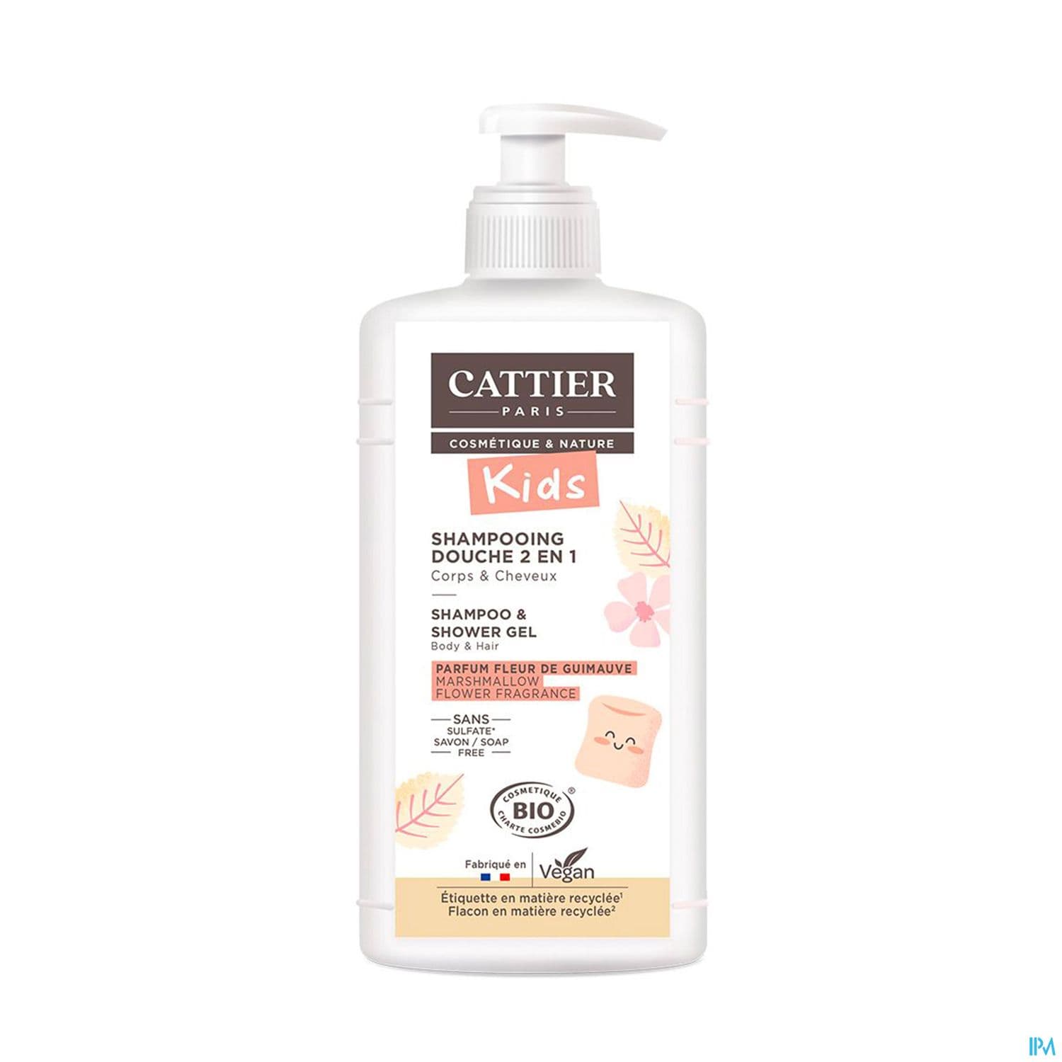 CATTIER KIDS SH/DCH ACIDULE 500ML — Pharmacie de Verdun by Nexum