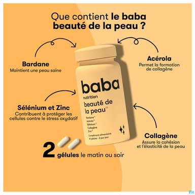 BABA BEAUTE DE LA PEAU GELUL 60