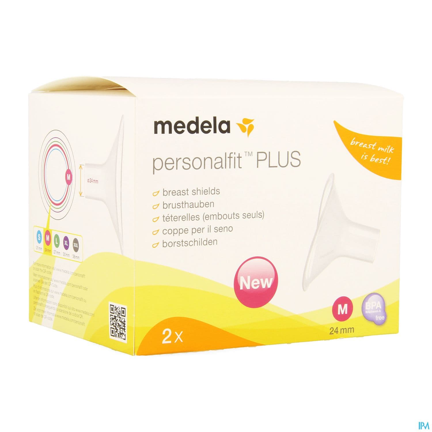 TETERELL MEDELA PERSONALFIT+ M X2
