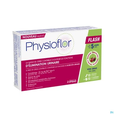 PHYSIOFLOR FLASH CPR10+GELUL10