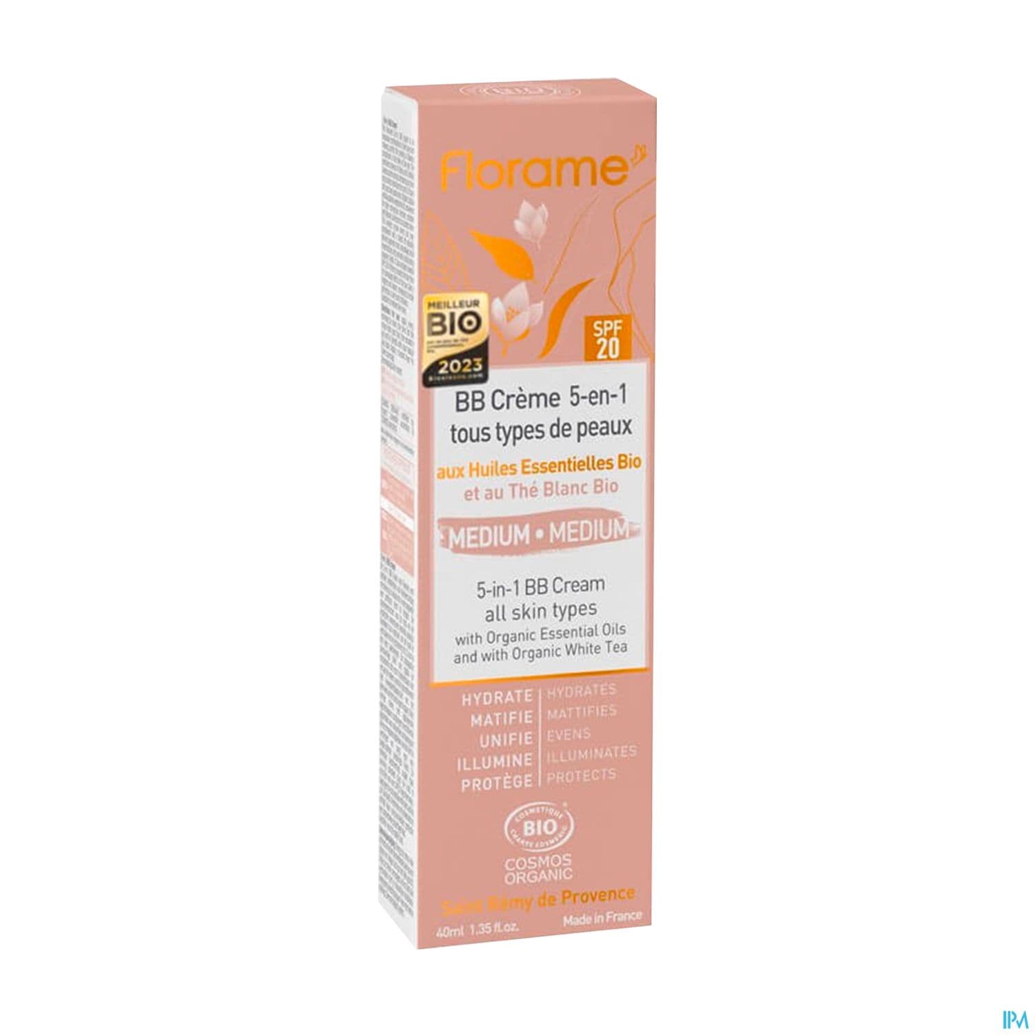 Florame Bb Creme 5en1 Spf20 Bio Teinte Medium 40ml