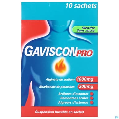 GAVISCONPRO MENTHE SACH 10ML 10