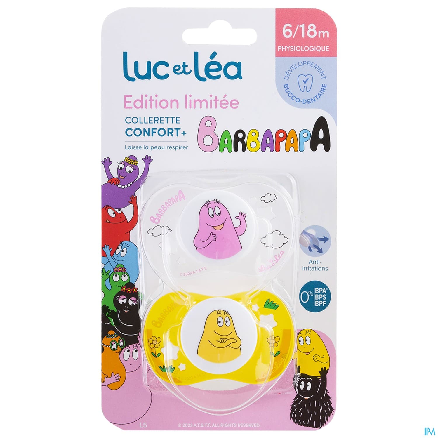 SUCET LUC PHYS BARBAPAPA 6-18M 2