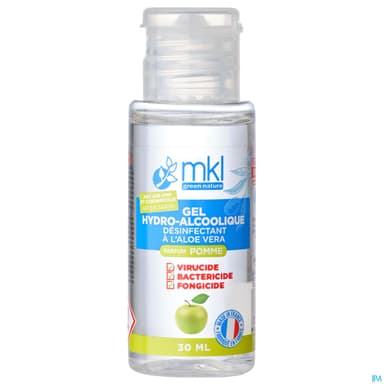 MKL GEL HYDROALCOOLIQ POMME 30ML