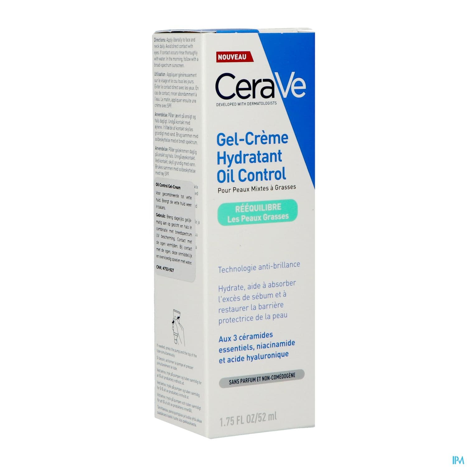 CERAVE GEL CR HYDRA OIL CONTR 52ML