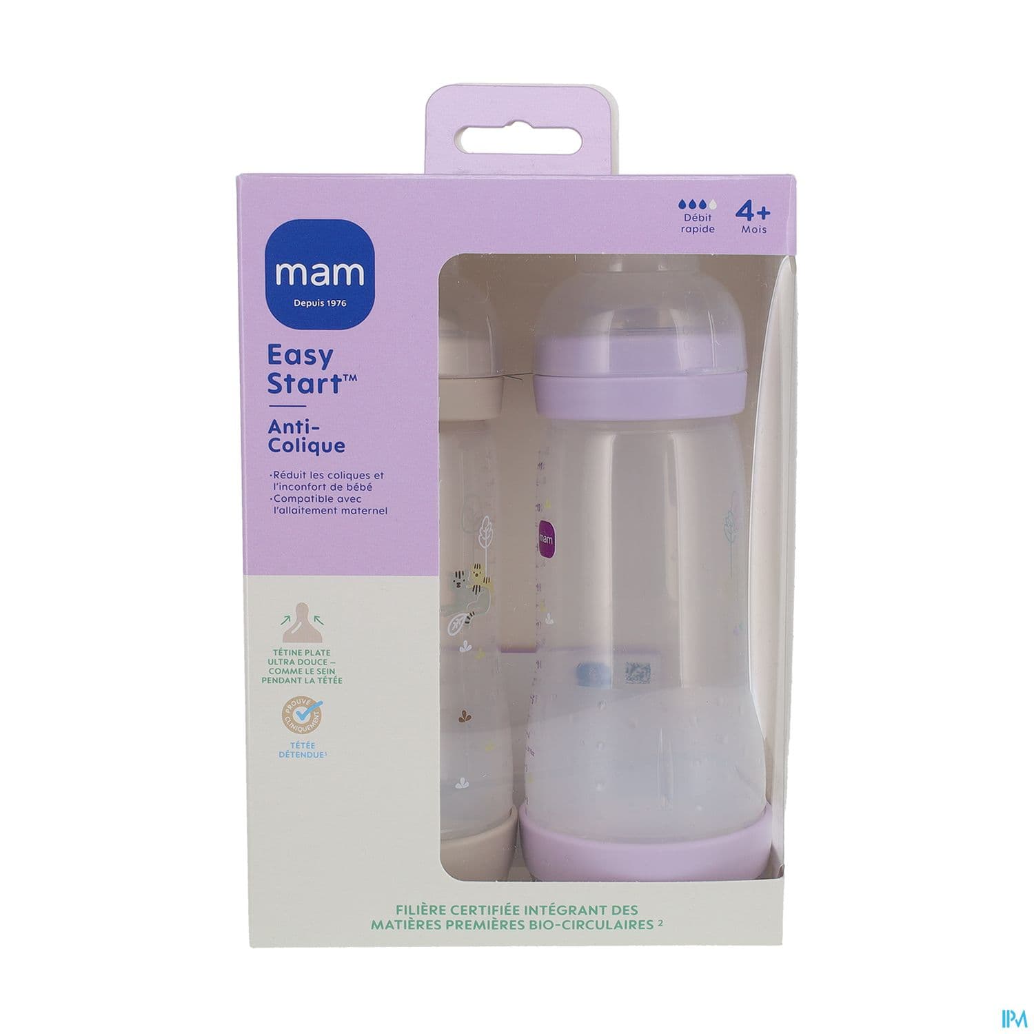 MAM BIB E ST A/COL LI+SAB D3 320ML